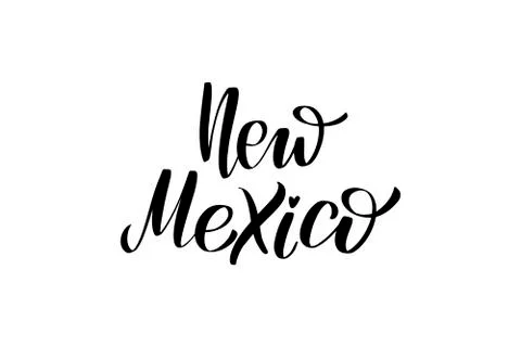 Handwritten brush lettering Stock Illustration