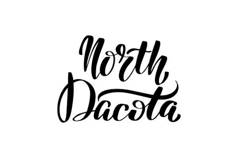 Handwritten brush lettering Stock Illustration
