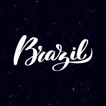 Handwritten calligraphy text, chalk on a blackboard Stock Illustration