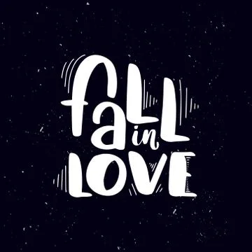 Handwritten calligraphy text, chalk on a blackboard Stock Illustration