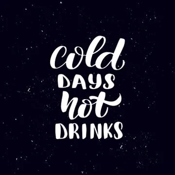 Handwritten calligraphy text, chalk on a blackboard Stock Illustration