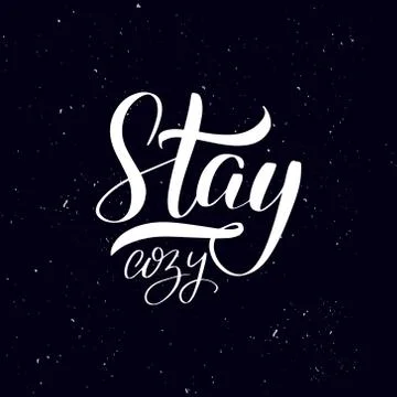 Handwritten calligraphy text, chalk on a blackboard Stock Illustration