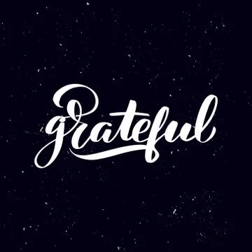 Handwritten calligraphy text, chalk on a blackboard Stock Illustration