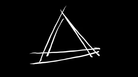 Handwritten frames of various shapes Stock Footage 274229131