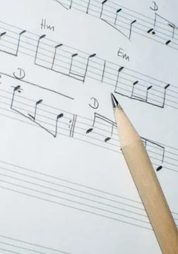 Handwritten note shote Stock Photos