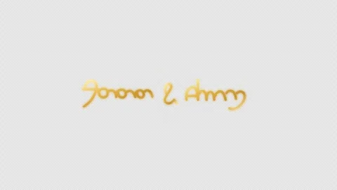 Handwritten Script Text Reveal with a smooth ink-flow write-on for elegant quote 스톡 동영상 346683395
