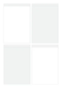 Handwritten Study Notes on Paper – Education and Learning Concept Stock Illustration