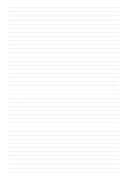 Handwritten Study Notes on Paper – Education and Learning Concept Stock Illustration