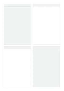 Handwritten Study Notes on Paper – Education and Learning Concept Stock Illustration