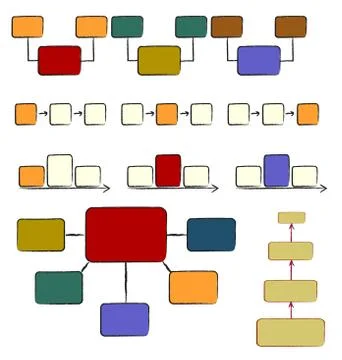 Handwritten symbols Stock Illustration