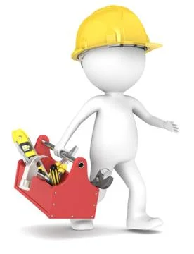 Handyman. Stock Illustration