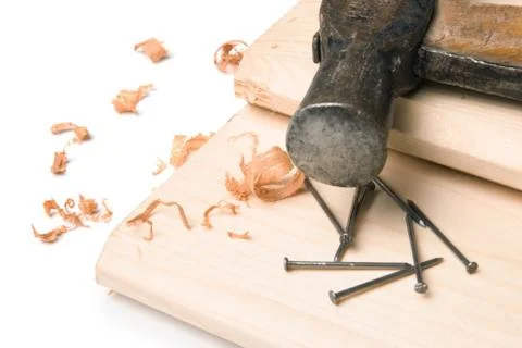 Handyman workplace Stock Photos
