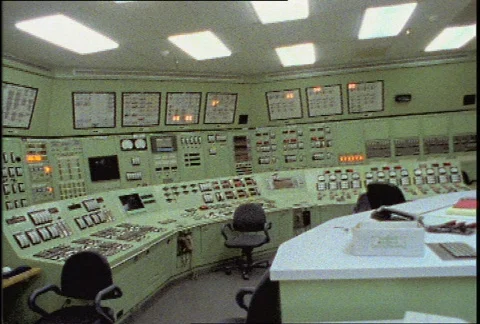 Hanford Control Room 1 Stock-Footage 356571