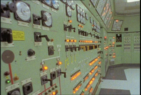 Hanford Control Room 2 Stock Footage 356572