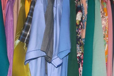 Hang clothes Stock Photos