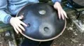 Hang drum instrument HD Footage