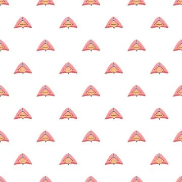 Hang glider flying pattern creating seamless design Stock Illustration