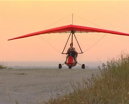 Hang-glider Stock Footage 11406127