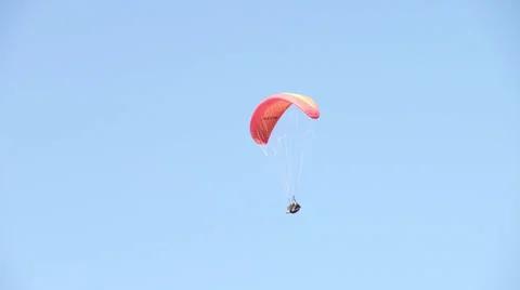 Hang Glider Stock Footage 22606037