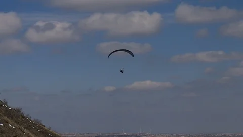 HANG GLIDER Stock Footage 108000552