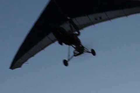 Hang gliding Stock Footage 570514