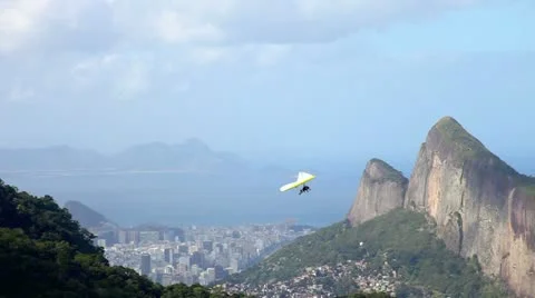 Hang Gliding Stock Footage 21945326