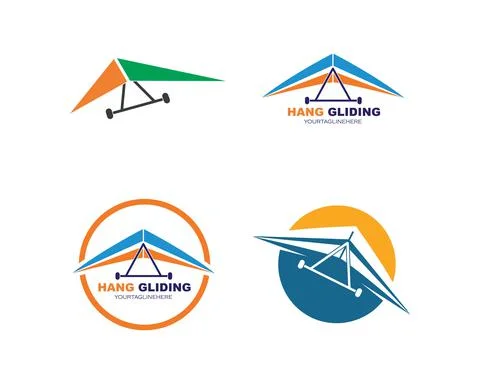 Hang gliding icon vector illustration design 库存插图