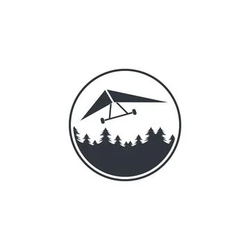 Hang gliding icon vector illustration design 스톡 일러스트