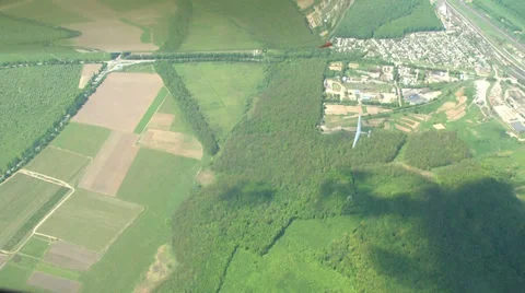 Hang gliding in the sky 스톡 동영상 38334491