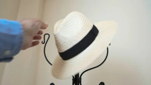 Hang the hat Stock Footage 115771785