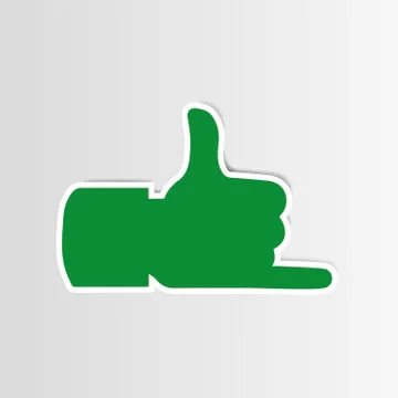 Hang loose Stock Illustration