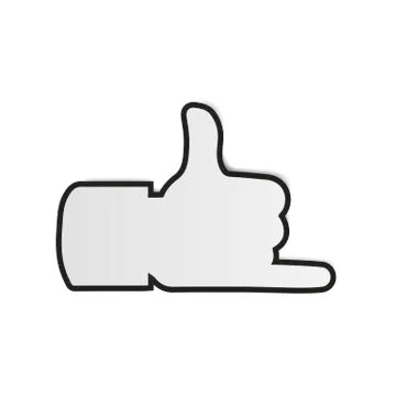 Hang loose Stock Illustration