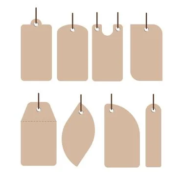 A Hang tag Stock Illustration