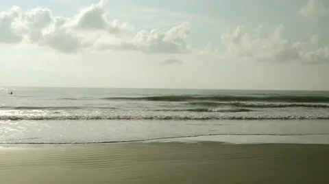 Hangar Beach in Florida Stock Footage 40388539