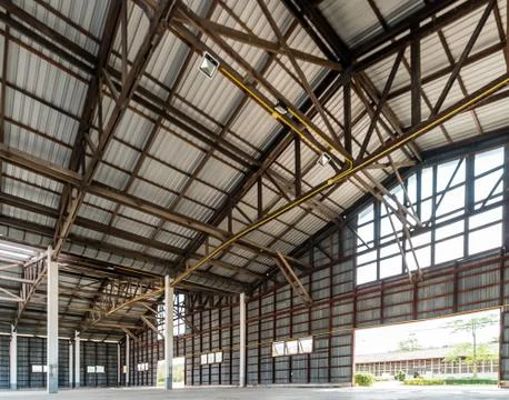 Hangar building Stock Photos