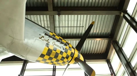 Hangar Plane Stock Footage 50546408