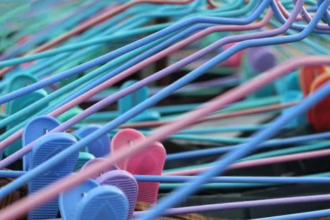 Hanger background Stock Photos