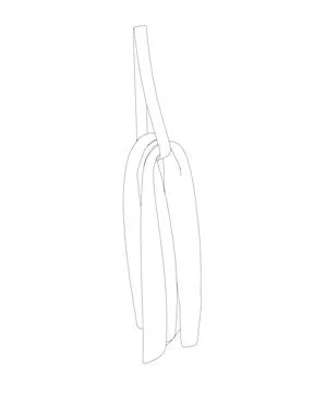 Hanger Elements of Bathroom. Vector illustration of Hanging Towel. Hotel towe Stock Illustration