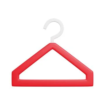 Hanger icon. 3d render illustration Stock Illustration