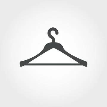 Hanger icon. Pixel perfect. Using for web design, apps, software, print. Hanger Stock Illustration