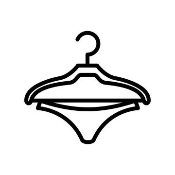 Hanger icon template Stock Illustration