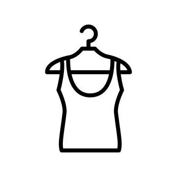 Hanger icon template Stock Illustration