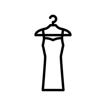 Hanger icon template Stock Illustration
