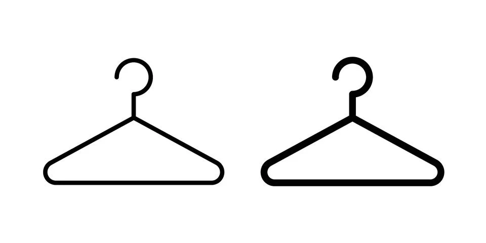 Hanger icon vector design. EPS10 Stock Illustration