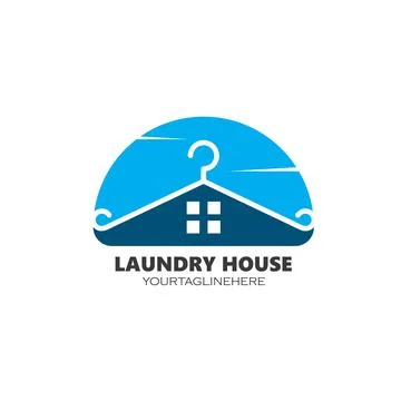 Hanger logo icon vector illustration design Stock Illustration