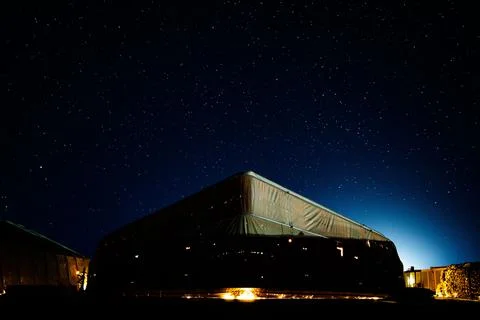Hanger under The Stars Stock Photos
