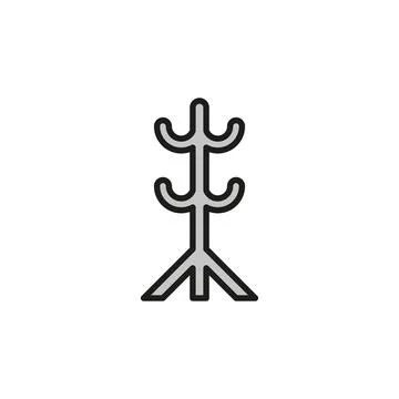 Hanger vector design templates simple and modern Stock Illustration