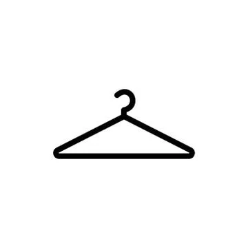 Hanger vector graphic design illustration Illustration