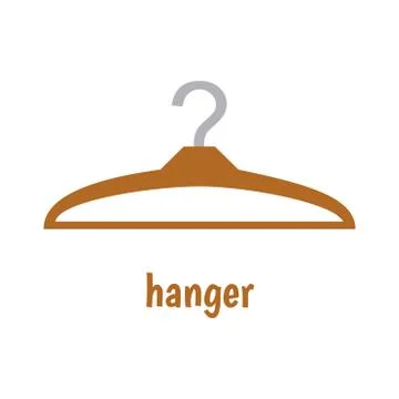 Hanger vector illustration Stock Illustration