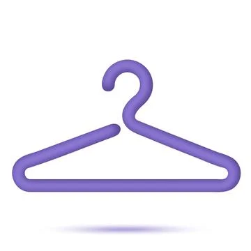 Hanger wardrobe icon Stock Illustration